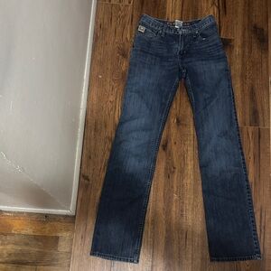 Cinch Men's Dark Indigo Straight Slim Jeans